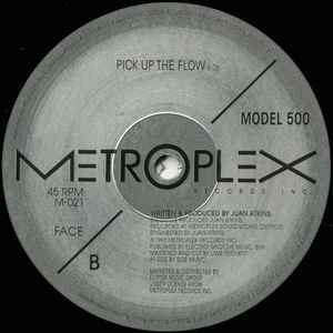 Image of Back Cover of 5025112E: 12" - MODEL 500, I See The Light / Pick Up The Flow (Metroplex; M-021, US 2024, Plain Sleeve, 2024 Reissue.) /VG