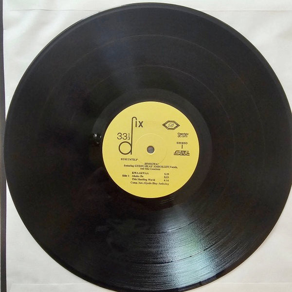 Image of Label Cover of LP - NEW/NEW - GYEDU BLAY AMBOLLEY, Simigwa (Strut; STRUT472LP, Germany 2025 Reissue, Insert), , - 5015484C