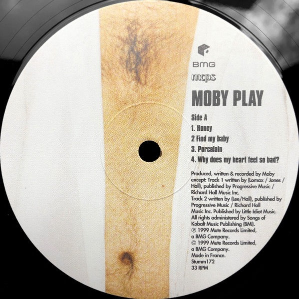 Image of Label Cover of 5115223C: 2xLP - MOBY, Play (Mute; STUMM172, Europe 2022 Reissue, 2 Inners) Small patch of fogging on Side D. VG+/VG
