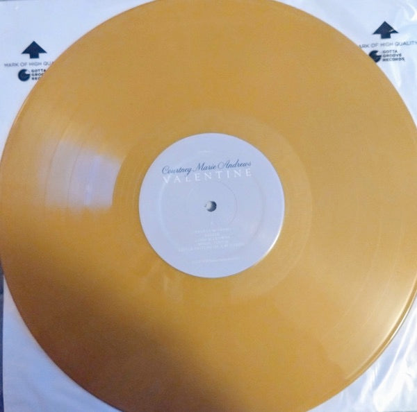 Image of Label Cover of LP - NEW/NEW - COURTNEY MARIE ANDREWS, Valentine (Loose Future; LFR0001EXC, Europe 2026, Gatefold, Indies Exclusive Gold Vinyl), , - 1516690C