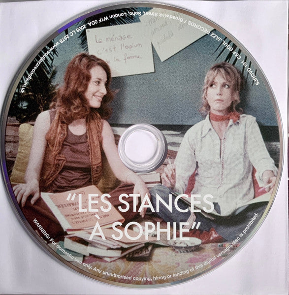 Image of Label Cover of DVD - M/M - THE ART ENSEMBLE OF CHICAGO, Les Stances Sophie (Soul Jazz Records; SJR DVD 191, UK 2008), , - 5235062E