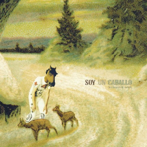 Image of Front Cover of LP - VG+/VG+ - SOY UN CABALLO, Les Heures De Raison (Minty Fresh; mf-97, Belgium 2008, Gold Vinyl, feat Bonnie "Prince" Billy and Sean O'Hagan), Still In Opened Shrinkwrap With Hype Sticker, - 5245051S