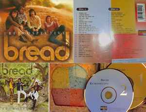 Image of Label Cover of 2xCD - VG+/EX - BREAD, Retrospective (Elektra Traditions ; R2 73509, US 1996, Double CD Case), , - 0156072S