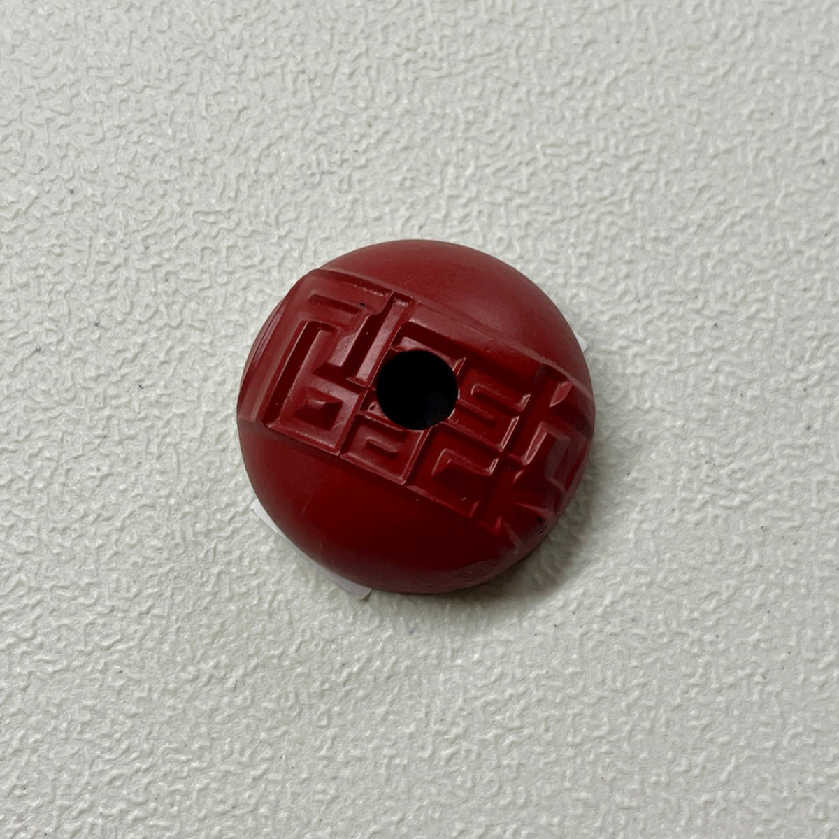 Image of Front Cover of Accessories - NEW/NEW - FLASHBACK ADAPTOR, 45RPM 7" Adaptor Maroon Rectangular Logo (, UK 2025), , Individually crafted - 0136027E