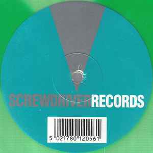 Image of Back Cover of 0346207S: 12" - SCOTT BROWN, A New Feeling (Screwdriver Records; SCREW6, UK 1995) Marks across either side, surface noise throughout. /G+