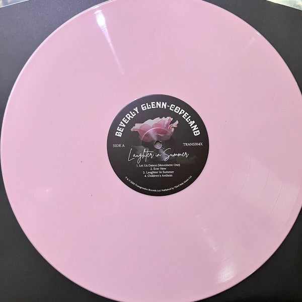 Image of Label Cover of LP - NEW/NEW - BEVERLY GLENN-COPELAND, Laughter In Summer (Transgressive; TRANS914X, Europe 2026, Insert, Pink Vinyl), , - 0616213C