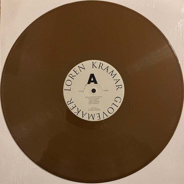 Image of Label Cover of 0346299S: LP - LOREN KRAMAR, Glovemaker (Secretly Canadian; SC484, US 2024, Gatefold, Brown Vinyl) VG+/EX