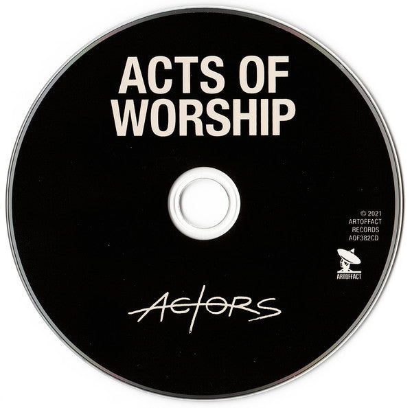 Image of Label Cover of CD - VG+/VG - ACTORS, Acts Of Worship (Artoffact Records; AOF382CD, Canada 2021, Digipak), , - 0436055E