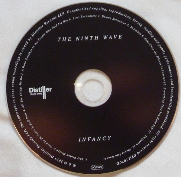 Image of Label Cover of CD - VG+/VG+ - THE NINTH WAVE, Infancy (Distiller Music Group; DTIL107CD, UK 2019, Digipak), , - 0436067E
