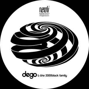 Image of Back Cover of 0416134C: 12" EP - DEGO & THE 2000BLACK FAMILY, EP IV (Neroli; NERO 057, Italy 2022) Light hairlines. /VG