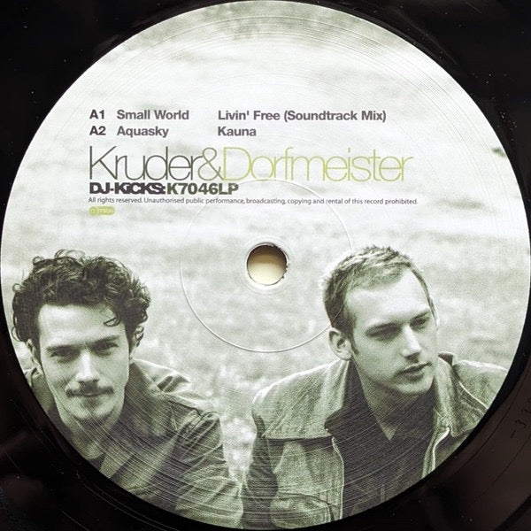 Image of Label Cover of 2xLP - NEW/NEW - KRUDER AND DORFMEISTER, DJ-Kicks (!K7 Records; K7046LP, Europe 2024 Reissue, With Top Trumps Card), , - 2916207C