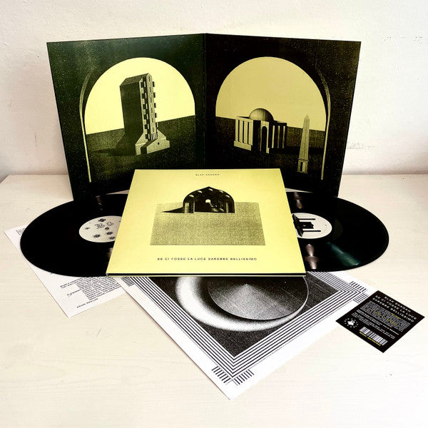 Image of Label Cover of 0426310E: 2xLP - BLAK SAAGAN, Se Ci Fosse La Luce Sarebbe Bellissimo (Maple Death Records; MDR040, UK, Europe & US 2021, Gatefold, White Paper Insert , No Sticker, Soundtrack to the 1978 kidnapping of former Italian prime-minister Aldo Moro by the Red Brigade terrorists. First Pressing, Limited to 500 Copies.) Still in shrinkwrap. Strong VG, Hairlines. VG+/VG