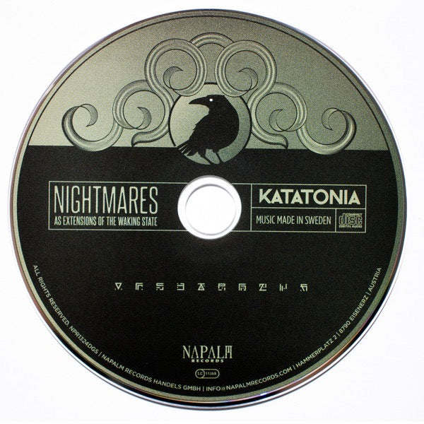Image of Label Cover of CD - VG+/VG+ - KATATONIA, Nightmares As Extensions Of The Waking State (Napalm Records; NPR1324DGS, USA & Europe 2025, Fold Out Sleeve, Booklet), , - 0536065E