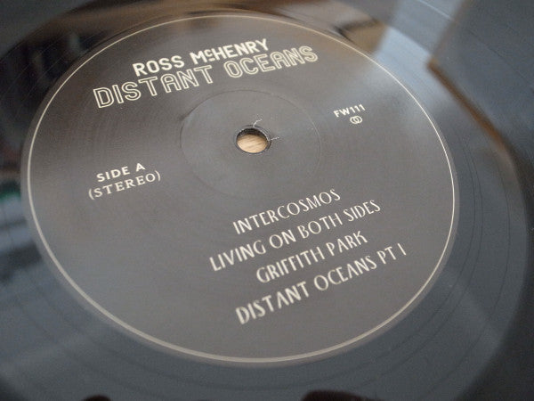Image of Label Cover of LP - VG/VG+ - ROSS MCHENRY, Distant Oceans (First Word Records; FW111, UK 2013), , - 0526381E