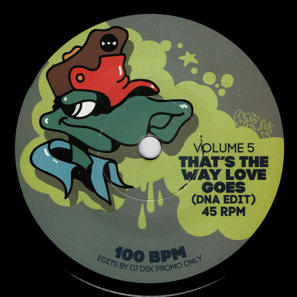 Image of Front Cover of 0516406C: 7" - DJ DSK, Volume 5 (DNA Records ; DNA 012, UK 2020) /VG