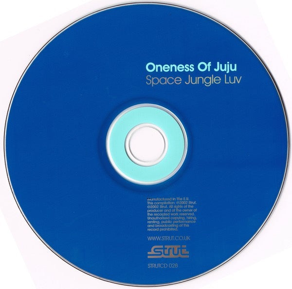 Image of Label Cover of CD - VG+/VG+ - ONENESS OF JUJU, Space Jungle Luv (Strut; STRUTCD 028, UK 2002 Reissue, Jewel Case), , - 0616037C