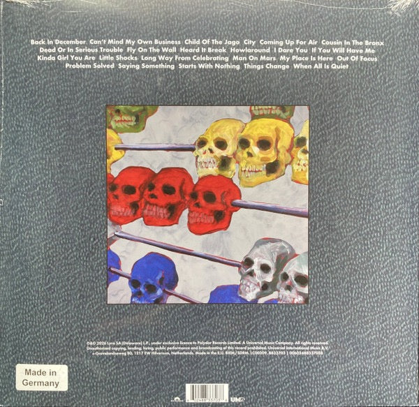 Image of Back Cover of 2xLP - NEW/NEW - KAISER CHIEFS, The Future Is Medieval (Or Start The Revolution Without Me) - Alphabetised Compendium (Polydor; 8833703, UK 2026 Reissue, Record Store Day, Limited Edition, White Vinyl), , The 'world's first bespoke album', 'The Future Is Medieval' appeared on Kaiser Chiefs' website with no warning on 3rd June 2011. The album took the form of 20 digital files, 10 of which could be handpicked by the user along with customizable artwork, to create their own unique versio