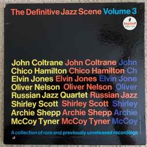 Image of Front Cover of LP - G+/VG - VARIOUS, The Definitive Jazz Scene Volume 3 (Impulse!; A-9101, US 1968, Gatefold), , - 0626289E