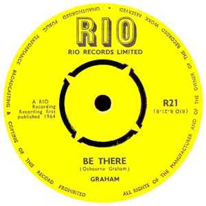 Image of Back Cover of 7" - /G+ - TANAMO / GRAHAM, I Had A Dream / Be There (Rio; R21, UK 1964), Marks on disc. Light background noise. Large centre hole. Some writing on label., - 0756111S