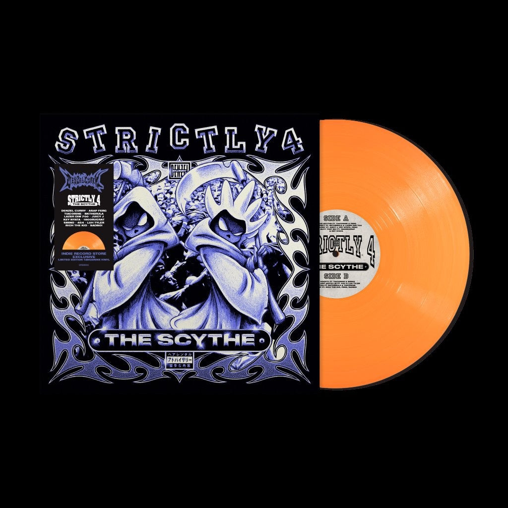 Image of Back Cover of LP - NEW/NEW - DENZEL CURRY, Stricly 4 The Scythe (Concord; 7275633, Europe 2026, Indies Exclusive Opaque Tangerine Vinyl), , - 9082604C