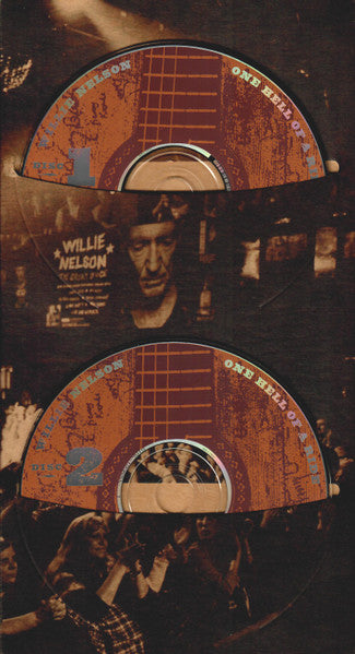 Image of Label Cover of 4xCD - VG+/VG+ - WILLIE NELSON, One Hell Of A Ride (Columbia; 88697 13915 2, US 2008, Box Set, Booklet), , - 0836055E