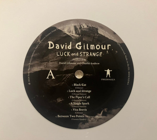 Image of Label Cover of LP - EX/EX - DAVID GILMOUR, Luck And Strange (Sony Music; 19802804621, UK & Europe 2024, Gatefold, Insert, Stereo, White, Alternative Cover), , - 0846117S
