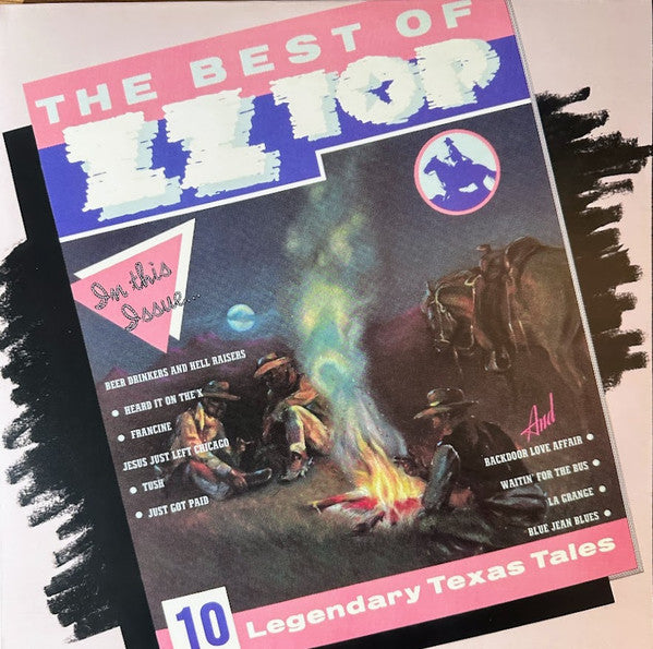 Image of Front Cover of LP - EX/EX - ZZ TOP, The Best Of ZZ Top (Warner Records; R1 3273, Worldwide 2024 Reissue), Seal opened instore, still in hype stickered shrinkwrap., - 0846166S