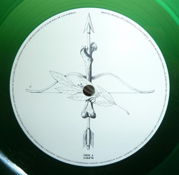 Image of Label Cover of 12" - EX/EX - PAUS, Clar o (Rastilho Records; RASTILHO102LP2014, Portugal 2014, Poster, Green Splatter Vinyl), , - 0826216E