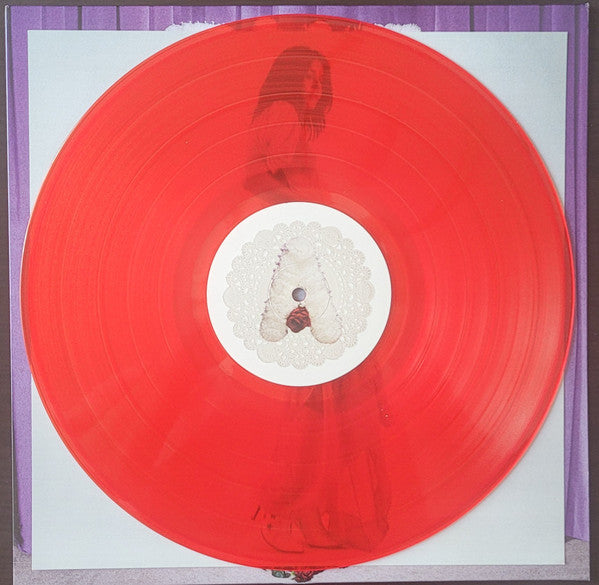 Image of Label Cover of LP - VG+/EX - LAURA MARY CARTER, Bye Bye Jackie (Jazz Life; JAZZLIFE100LP, UK 2025, Insert, Blood Red Shoes. Translucent Red Vinyl. SIGNED), , - 3216007C