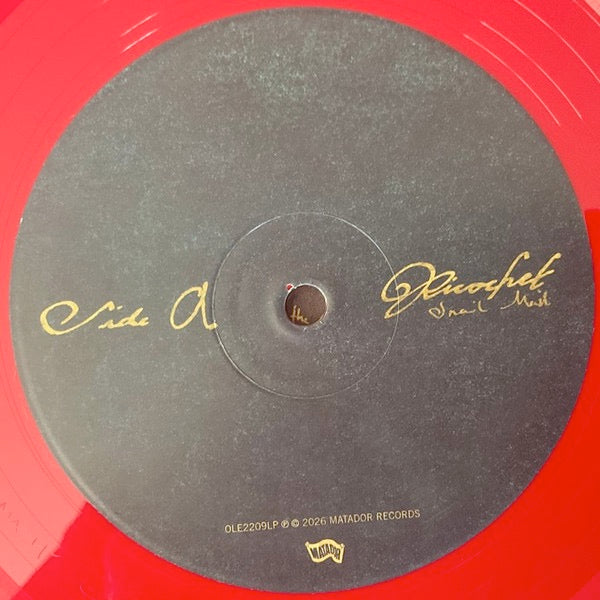 Image of Label Cover of LP - NEW/NEW - SNAIL MAIL, Ricochet (Matador; OLE2209LPE, Europe 2026, Gatefold, Poster, Indies Exclusive Red Vinyl), , - 2516249C