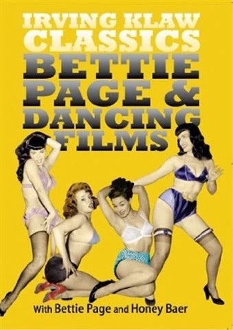 Image of Front Cover of DVD - VG+/VG+ - IRVING KLAW, Bettie Page Dancing Films (Digital Classics; 1021DC, Europe 2009), , - 0936055E