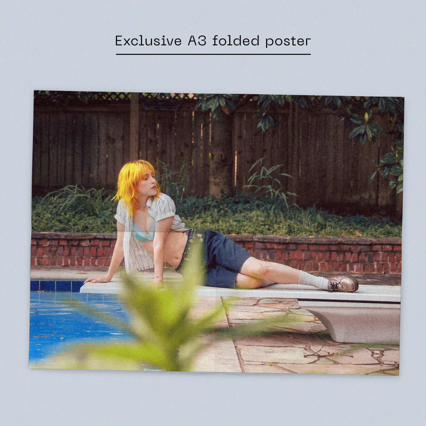Image of Label Cover of 2xLP - NEW/NEW - HAYLEY WILLIAMS, Ego Death At A Bachelorette Party - Dinked Edition (Post Atlantic; PA001LP-C12, UK 2026 Reissue, Gatefold, 2 Inners, Poster, Light blue swirl "Vasalisa" Vinyl, Hand Numbered Dinked Edition, Alternative artwork, full colour photography gatefold sleeve. Limited edtition of 7,000, PARAMORE), , Released on 7th November 2025 - Ego Death At A Bachelorette Party was a standout album last year and puts Hayley Williams full range on display. Mirtazapine is