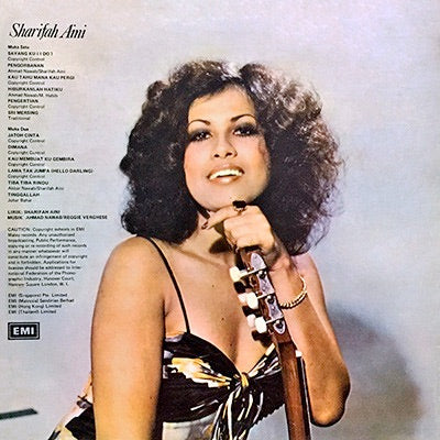 Image of Back Cover of LP - VG/VG+ - SHARIFAH AINI, Sayang Ku ( I Do) (EMI; EMGS 5501, Malaysia 1976), Sleeve has a faded spine. Disc is glossy with only a few light marks., - 0916319C