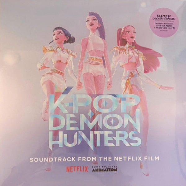 Image of Front Cover of LP - NEW/NEW - VARIOUS ARTISTS, KPop Demon Hunters (Soundtrack From Netflix Film) (Republic Records; 7868634, Europe 2025, Standard Sleeve), , Includes exclusive fold-out poster and photo card (1 of 4). - 1656181S