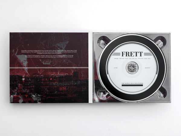 Image of Label Cover of CD - VG+/VG+ - FRETT, The World As A Hologram (Ant-Zen; act390, Germany 2020, Digipak), , - 0956194S