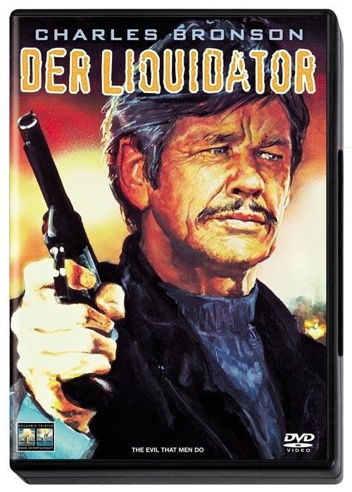 Image of Front Cover of Blu-Ray - VG+/VG+ - CHARLES BRONSON, The Evil That Men Doo (Der Liquidator) (Tristar; 10459, Germany 2002), , - 0936191E