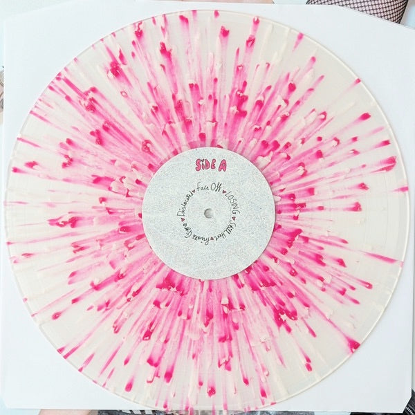 Image of Label Cover of LP - NEW/NEW - SLAG, Losing (; BSM368V1, Europe 2026, Clear With Pink/White Splatter, Limited pressing of 300 contains 12 page SLAG Mag with Dinked exclusive cover, a signed, hand-numbered photo, and vinyl-only previous singles as b-side bonus tracks.), , - 2316269C