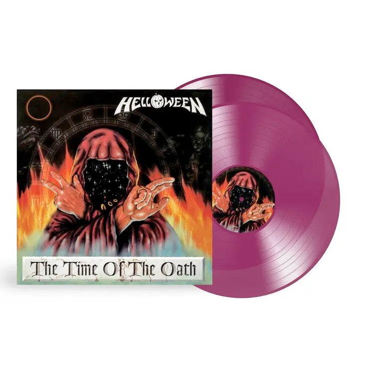 Image of Front Cover of 2xLP - NEW/NEW - HELLOWEEN, The Time Of The Oath (BMG; 964211580, Europe 2026 Reissue, Gatefold, 2 Inners, Violet Vinyl), , - 1016207C