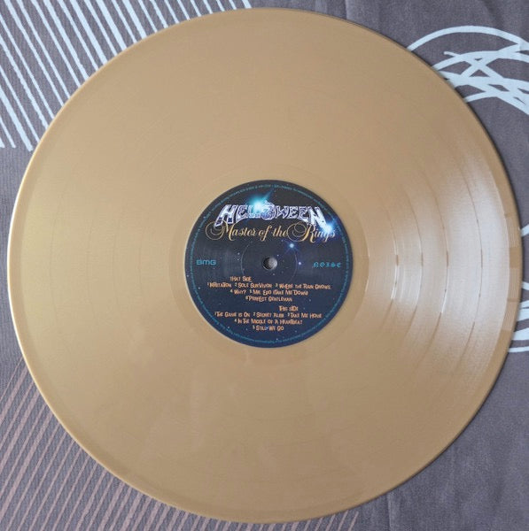 Image of Label Cover of 2xLP - NEW/NEW - HELLOWEEN, Master of the Rings (BMG; 964211590, Europe 2026 Reissue, Gatefold, 2 Inners, Opaque Gold Vinyl), , - 1016208C