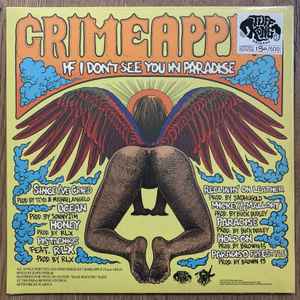 Image of Back Cover of LP - VG+/VG+ - CRIMEAPPLE, If I Don't See You In Paradise (Tuff Kong Records; TKR171, Italy 2021), , - 1046114S