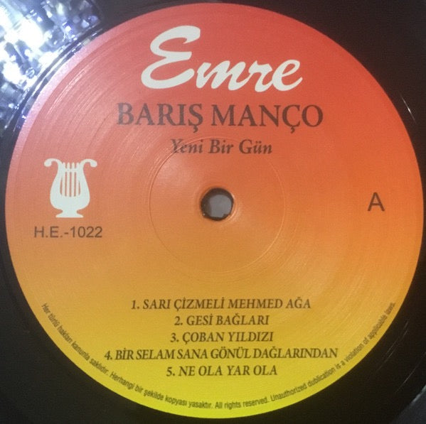 Image of Label Cover of LP - NEW/NEW - BARI MAN O / KURTALAN EKSPRES, Yeni Bir G n (EMRE; H.E.1022, Turkey 2018 Reissue, Gatefold, Remastered), , Expansive Anatolian pop-rock filled with rich instrumentation and melodic storytelling. Includes Gesi Ba lar . - 1036267E
