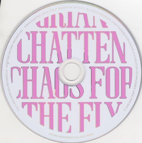 Image of Label Cover of CD - NEW/NEW - GRIAN CHATTEN, Chaos For The Fly (Partisan Records; PTKF3037-2, Worldwide 2023, Card Sleeve, From Fontaines D.C), , - 1016700E