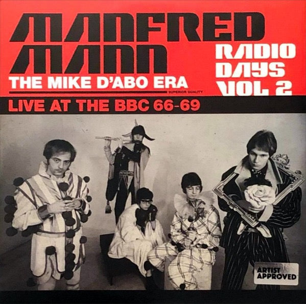 Image of Front Cover of 3xLP - NEW/NEW - MANFRED MANN, Radio Days Vol 2 / The Mike D'Abo Era (Live At The BBC 66-69) (East Central One; RADLP2, UK 2019, Triple Gatefold), , - 1136052E