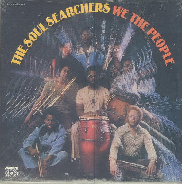 Image of Front Cover of LP - VG+/VG+ - THE SOUL SEARCHERS, We The People (Sussex; SXBS 7020, US 2013 Reissue), Light sticker residue on sleeve., - 1126267E