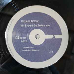 Image of Label Cover of 2xLP - VG+/VG+ - CITY AND COLOUR, If I Should Go Before You (Dine Alone Records; DAV119, Canada 2010s Reissue, Gatefold, 2 Inners, 225264M matrix), , - 1146345S
