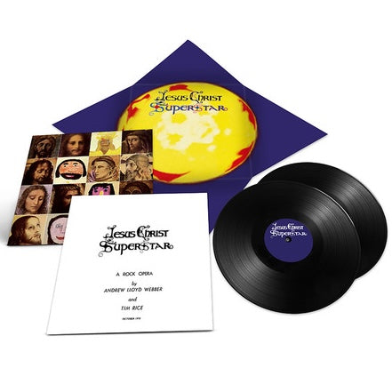 Image of Label Cover of 2xLP - NEW/NEW - VARIOUS, ANDREW LLOYD WEBBER AND TIM RICE, Jesus Christ Superstar (Geffen Records; 0600753933343, Germany 2021 Reissue, Foldover Sleeve, Limited Edition, "Germnay" Misprint, Remastered), , - 1236148E