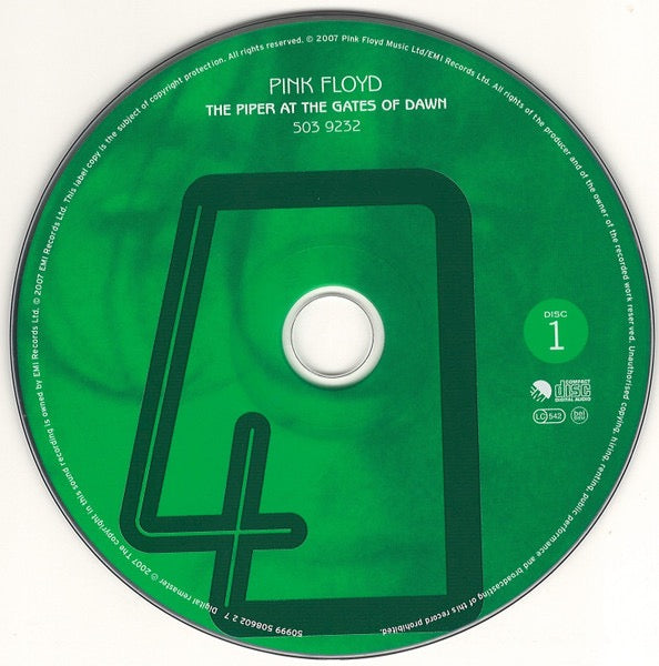 Image of Label Cover of 2xCD - M/M - PINK FLOYD, The Piper At The Gates Of Dawn (EMI; 503 9232, Europe 2007 Reissue, Jewel Case), SEALED, - 1216442C
