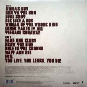 Image of Back Cover of LP - VG+/VG+ - THE BLUE VAN, Love Shot (Iceberg Records; ICE LP 630, Europe 2010, Gatefold), , - 1246359S