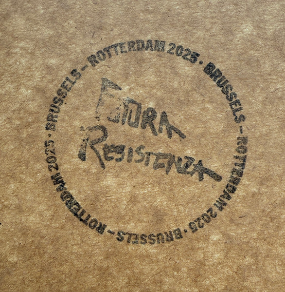 Image of Label Cover of 12" - VG+/VG+ - AUKIO SOUND FEAT. JOHN FOLLASS, Hode Medio / Sakpata (Futura Resistenza; RESMAX 001, Belgium 2025), , - 1226418E