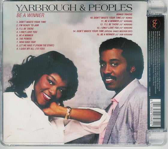 Image of Back Cover of CD - EX/M - YARBROUGH & PEOPLES, Be A Winner (Big Break Records; CDBBR 0048, UK 2011, Jewel Case), SEALED, - 1256196S